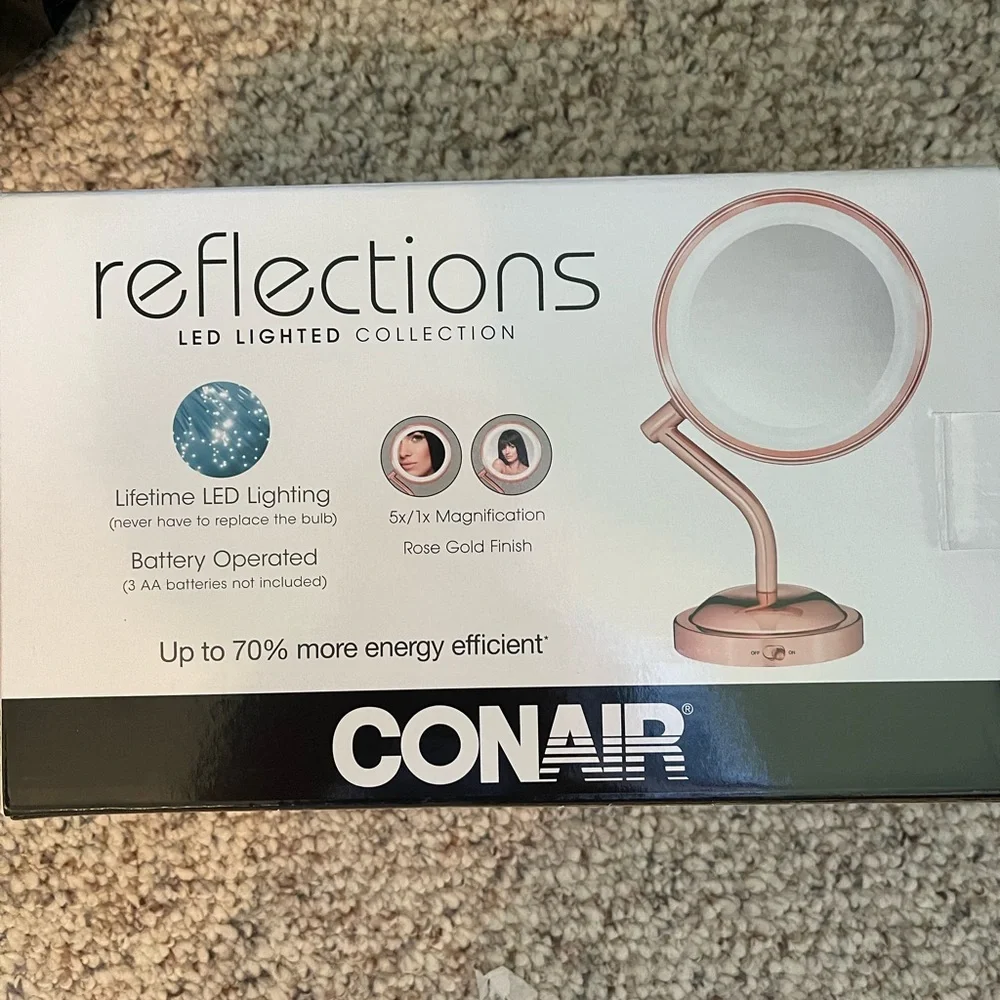 Conair reflections lighted mirror LED